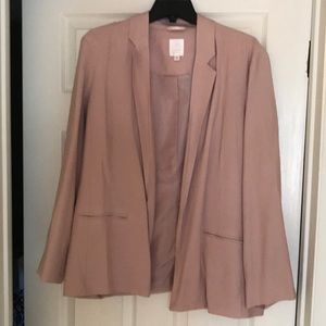 Lauren Conrad blazer. Beautiful dusty pink color.